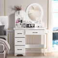 4 Schubladen Make-up Schlafzimmer Kosmetiktisch mädchen Vanity Led schminktisch