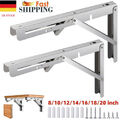 2er 4er Set Klappkonsole Edelstahl oder Stahl belastbar bis 150Kg Klapptisch