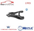 LINKS RECHTS QUERLENKER SATZ VORNE OUTER NIEDRIGER MEYLE 16-16 050 0077 2PCS A