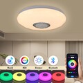 RGB LED Dimmbar Deckenleuchte Deckenlampe Fernbedienung App Musik Wohnzimmer Bar