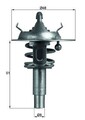 Mahle Thermostat Kühlwasser Kühlmittel für BMW Mercedes 91-18 Tx10690D