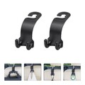  2 Pcs Multifunktionaler Haken Mann Auto-Aufhänger Rücksitz-Organizer