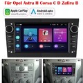 DAB+ Android14 Apple Carplay Autoradio GPS Für Opel Astra H Corsa C D Zafira B