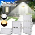 Modul LED Fluter Scheinwerfer Flutlicht Aussenstrahler Straßen 100 200 300 400W