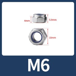 Sicherungsmuttern DIN 985 Edelstahl A2 V2A Stopmuttern M2 M2,5 M3 M4 M5 bis M30