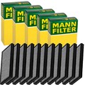 5x MANN-FILTER CUK 3124-2 INNENRAUMFILTER AKTIVKOHLEFILTER 5-STÜCK!