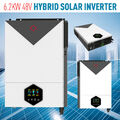 6200W 48V On/Off-Grid Solar Hybrid Inverter Wechselrichter MPPT 120A Laderegler