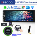 Android 14 DAB+ Apple Carplay Autoradio 1DIN GPS Navi RDS WIFI USB BT Bildschirm