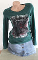 Damen Shirt T-Shirt von Gina Benotti, grün, Gr S, 36/38