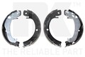 NK Bremsbackensatz Feststellbremse 2745786 für TOYOTA COROLLA 180 180mm Verso