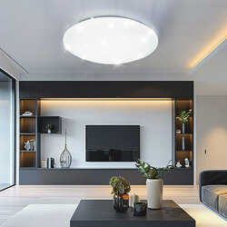 Deckenlampe Deckenleuchte Küchenlampe Sternen Himmel Leuchte LED 1260lm 4000K