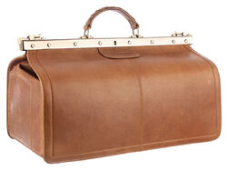 Greenland Nature Doc Bag Leder Doktortasche Arzttasche Tasche Beige/Natur 1002