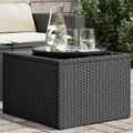 Gartentisch Tisch Couchtisch Beistelltisch Gartenmöbel Poly Rattan vidaXL