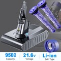 9500mAh Akku für Dyson V7 SV11 Motorhead V7 Animal Sony Batterie 6AH / Filter
