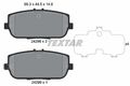 TEXTAR 2429801 Bremsbelagsatz, Scheibenbremse für ABARTH  passend für FIAT