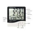LCD Digital Feuchtigkeitsmesser Thermometer/Hygrometer mit Innen&Außentemperatur