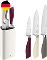 WMF Elementsjoy Messerblock Mit Messerset 4-Teilig, 3 Messer, Block Aus Kunststo