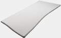 Viscoelastische Matratzenauflage Viscoauflage 70x200x3cm mit Bezug Härte 2