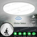 LED Deckenleuchte mit Bewegungsmelder 360 Grad Sensor Lampe Innenbeleuchtung 65W