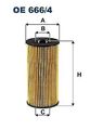 FILTRON (OE 666/4) Ölfilter für FIAT MERCEDES NISSAN RENAULT DACIA