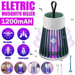 USB Elektrischer Insektenvernichter Mückenfalle Bug Zapper UV-Lampe Fliegenfalle