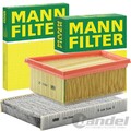 MANN FILTER INSPEKTIONSPAKET passend für RENAULT KANGOO CLIO NISSAN KUBISTAR X76
