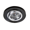 Kanlux Morta Deckenleuchte schwarz/chrom, 1-flammig, GU10, 35W, IP20, dimmbar