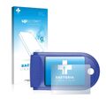 upscreen Schutzfolie für Pulox CMS-50D Anti-Bakteriell Displayfolie Klar