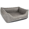 CopcoPet Hundebett Hundekissen Hundesofa Hugo Wildlederoptik Orthopädisch Visco