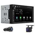 2024 7 Zoll QLED Bildschirm Doppel 2 DIN Autoradio wireless Android Auto CarPlay