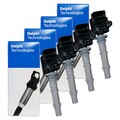 4x DELPHI Zündspule Zündmodul passend für Mercedes C-Klasse W203 W204