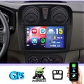 9" APPLE Carplay 2+64GB Für Dacia Logan 2 Sandero 2 Autoradio Android 13 GPS BT
