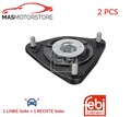 FEDERBEINLAGER DOMLAGER PAAR VORNE FEBI BILSTEIN 106714 2PCS A NEU OE QUALITÄT