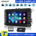 DAB+ Carplay Autoradio Android 13 GPS Navi WIFI RDS Für VW Touran GOLF 5 6 Caddy