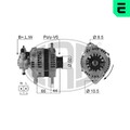 ERA 210062A Lichtmaschine Generator LiMa 100A 14V für OPEL Meriva A (X03)