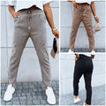 Damen Cord Sweatpants Jogginghose Sporthose Freizeithose Sport Jogger DSTREET