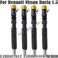 4X Einspritzdüse Injektor EJBR03101D EJBR02701Z für Renault-Nissan Dacia 1,5 dci