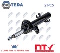 A-BM-054 STOSSDAMPFER STOßDÄMPFER 2 STÜCK PAAR VORNE NTY 2PCS NEU