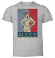 T-Shirt  - Gray - Propaganda - Yu Gi Oh - Alexis Rhodes