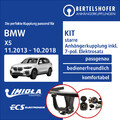 Für BMW X5 Typ F15 11.2013-10.2018 AHK starr +7pol spezifisch E-Satz TOP