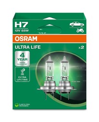 ams-OSRAM Glühlampe Hauptscheinwerfer ULTRA LIFE 64210ULT-2HB Box für VW GOLF 7