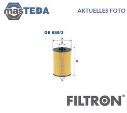 OE688/3 MOTOR ÖLFILTER FILTRON FÜR AUDI A3,A4,A5,A6,Q5,Q3,Q2,TT,A1,B9,8VM,8VF