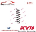 SCHRAUBENFEDER FAHRWERKSFEDER HINTEN KYB RG5000 2PCS A FÜR VW POLO V