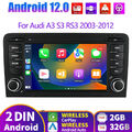 Für Audi A3 S3 RS3 8P1 8PA 2+32G Autoradio Carplay Android 12 GPS NAV RDS DAB+