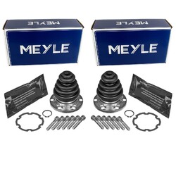 2X MEYLE ACHSMANSCHETTEN SATZ GETRIEBESEITIG VORNE passend für AUDI 100 200 80 9
