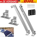 Aufständerung Solarmodul Halter Wand Dach Boden Balkonkraftwerk PV Aufständerung
