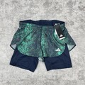 Adidas Damen Pro Trail Running Shorts Compression Grün UK XS