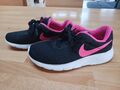 Nike Tanjun Youth Sneakers Schuhe Schwarz Pink | 818385-061 | Größe 33