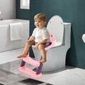 Toilettentrainer Baby Toilettenaufsatz WC Sitz Toilettensitz Treppe für Kinder
