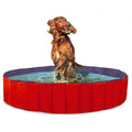 Profi Faltbarer Hundepool Doggy Pool Tier Swimmingpool Hundebad Ø80 cm